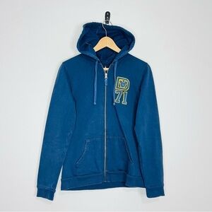Disney Parks Walt Disney World Navy Official Zip Hoodie M